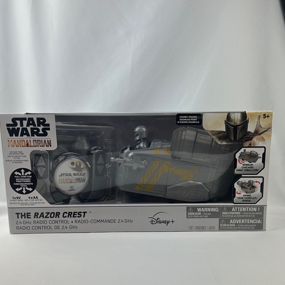 Disney Star Wars Mandalorian Razor Crest RC Toy - New In Box - unopened